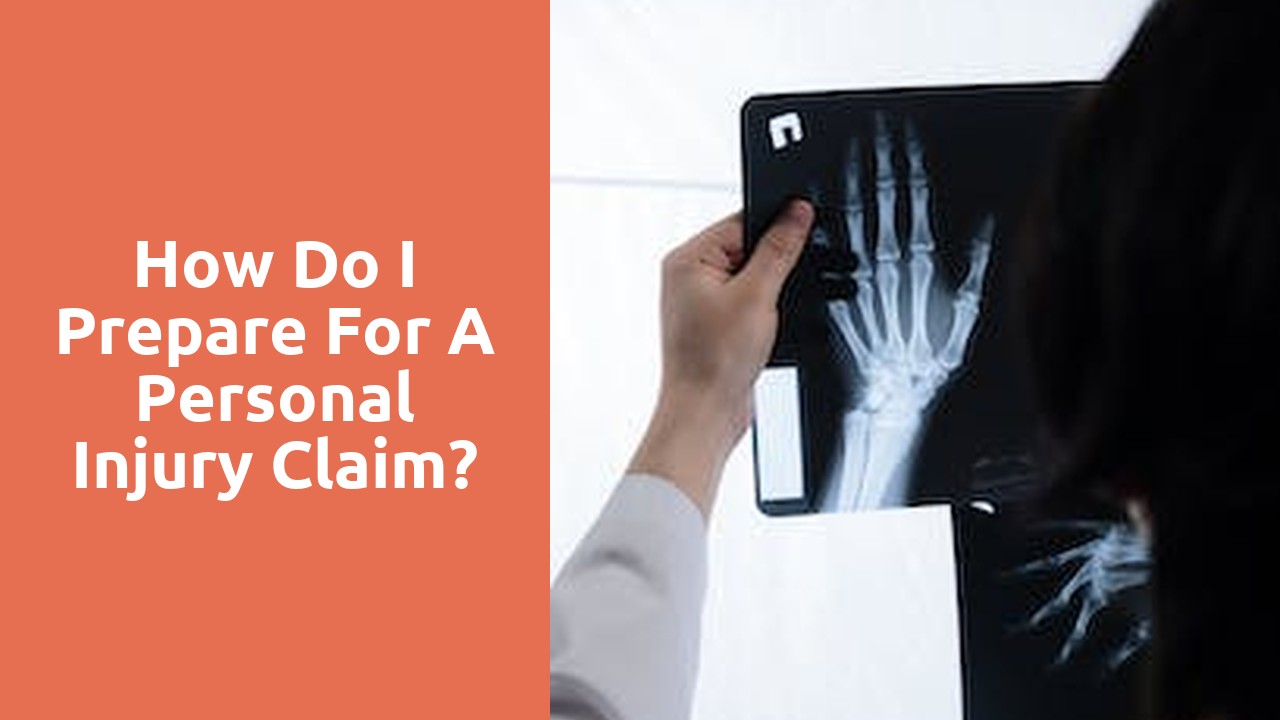 How do I prepare for a personal injury claim?