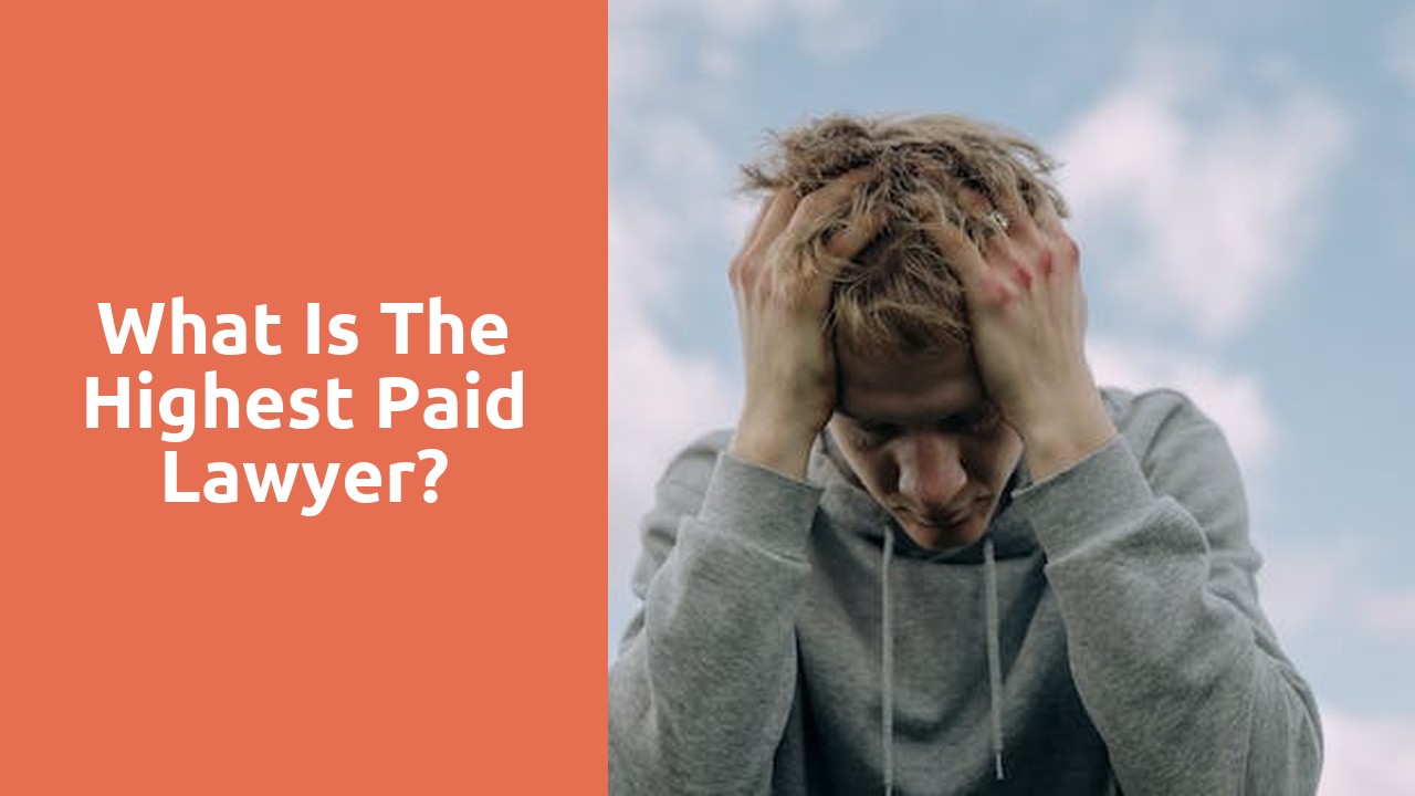 What is the highest paid lawyer?