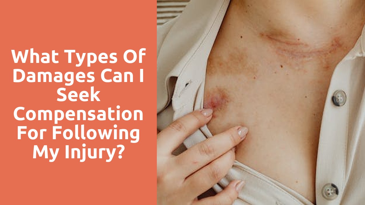 What types of damages can I seek compensation for following my injury?